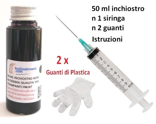 Inchiostro nero compatibile - inchiostro,