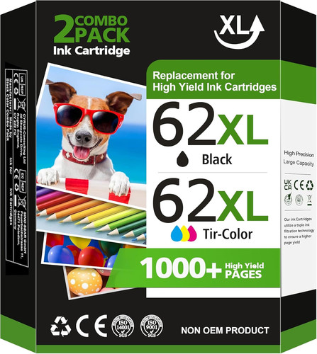 Cartucce 62xl nero colore - cartucce, nero+colore