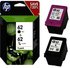 HP 2 Originale 62 Inchiostro