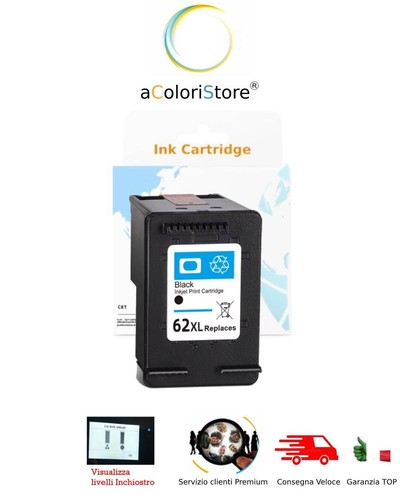Cartuccia per xl - 62, nero